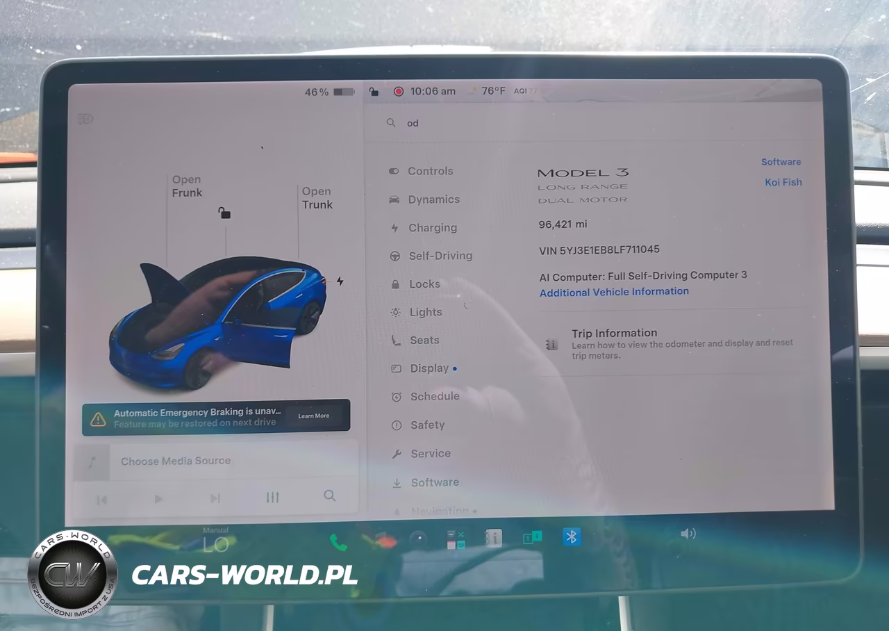 2020 Tesla Model 3 Long Range Dual Motor All-Wheel Drive VIN:5YJ3E1EB8LF711045 - 17