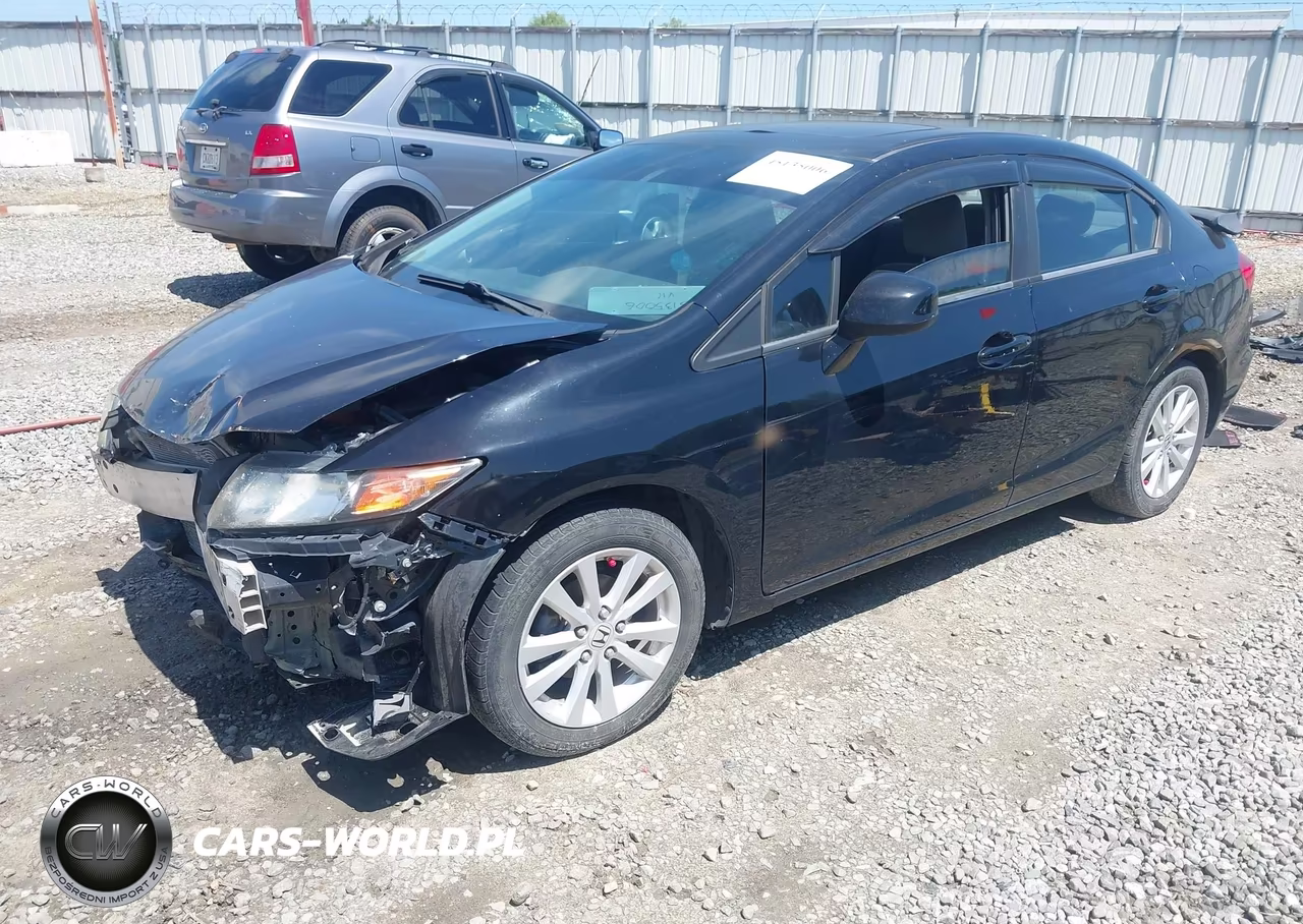 2012 Honda Civic Ex VIN:19XFB2F87CE063203 - 2