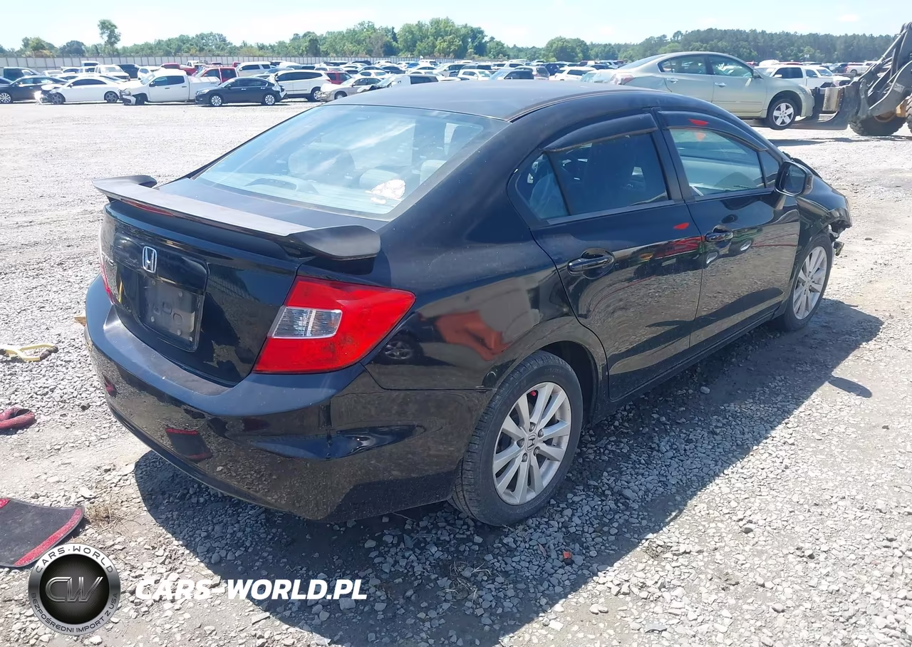 2012 Honda Civic Ex VIN:19XFB2F87CE063203 - 4