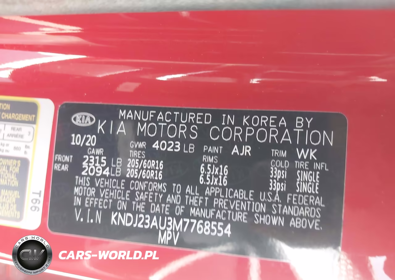 2021 Kia Soul Lx VIN:KNDJ23AU3M7768554 - 9