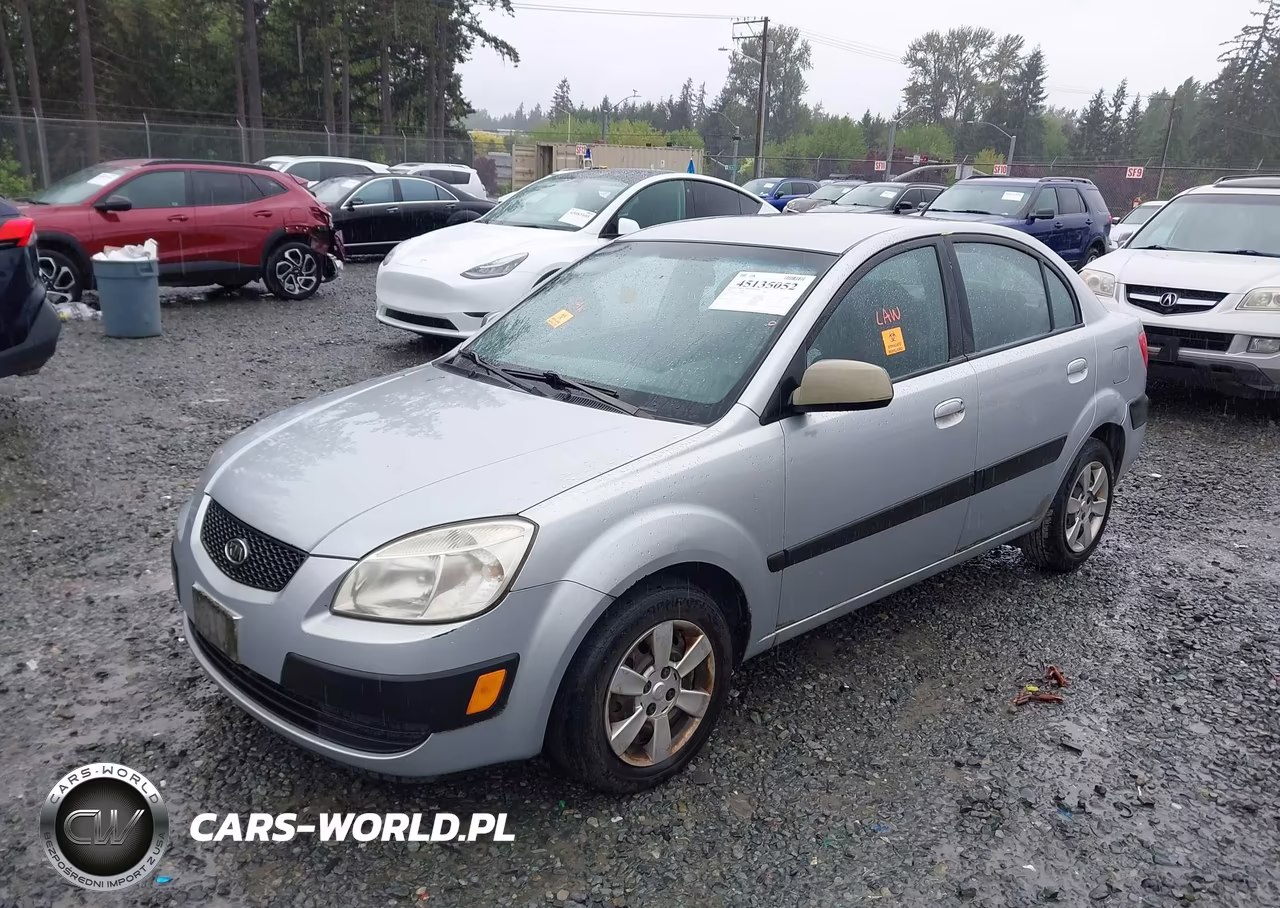 2006 Kia Rio Lx VIN:KNADE123166088365 - 2
