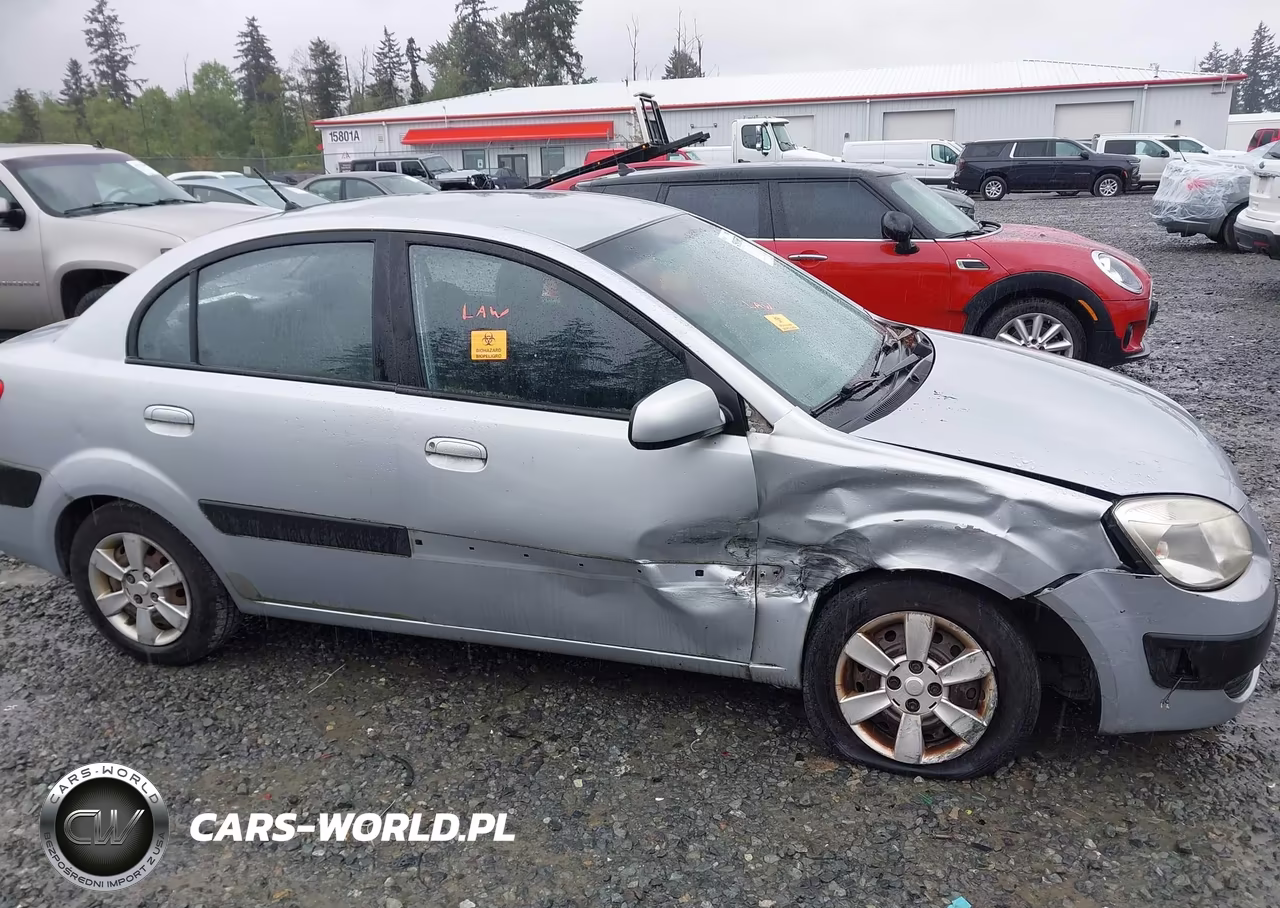2006 Kia Rio Lx VIN:KNADE123166088365 - 6