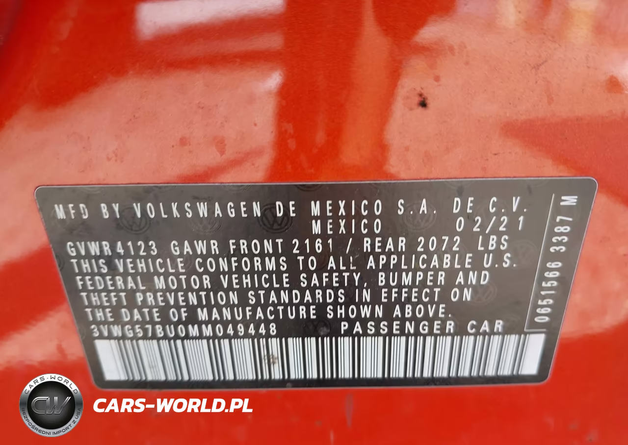 2021 Volkswagen Jetta 1.4T Sel Premium VIN:3VWG57BU0MM049448 - 9