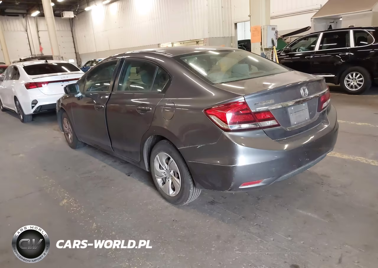 2014 Honda Civic Lx VIN:19XFB2F59EE252167 - 3