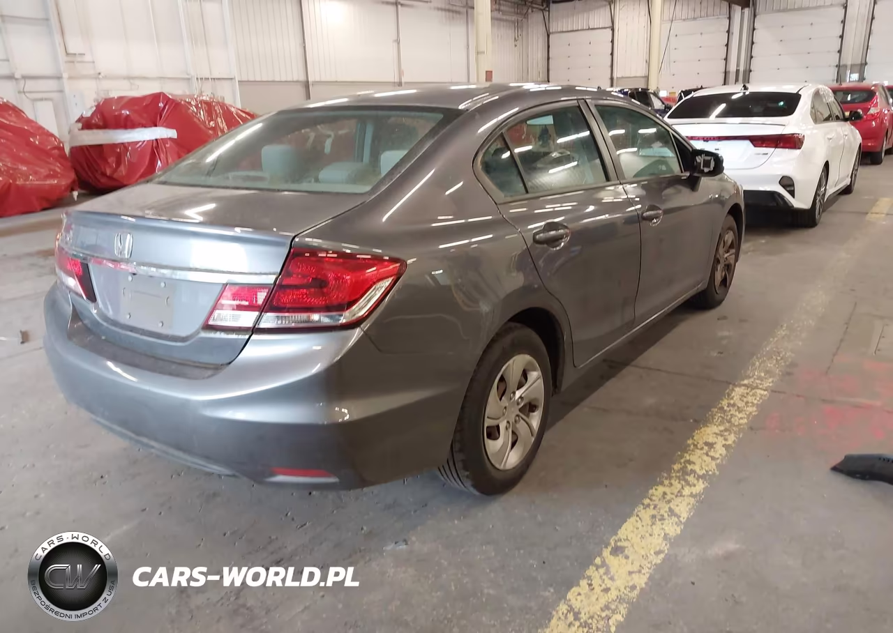 2014 Honda Civic Lx VIN:19XFB2F59EE252167 - 4