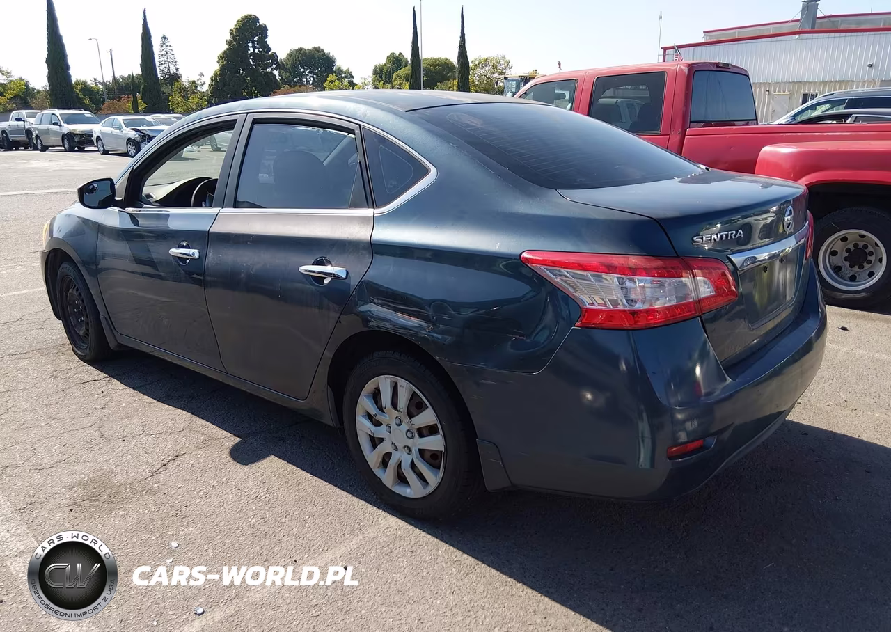2013 Nissan Sentra S VIN:3N1AB7AP6DL756897 - 3