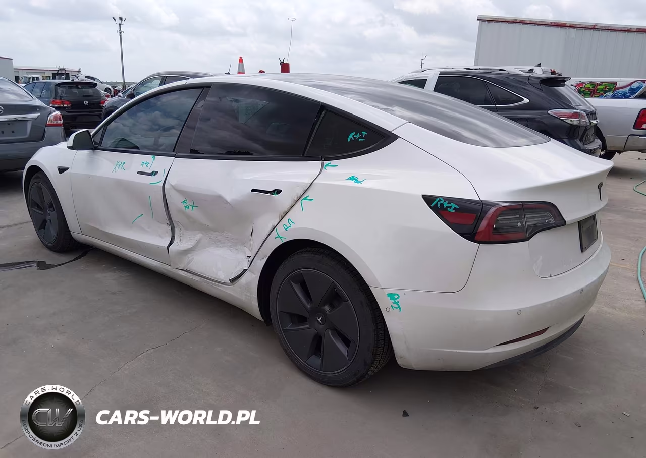 2022 Tesla Model 3 Long Range Dual Motor All-Wheel Drive VIN:5YJ3E1EB4NF121671 - 3