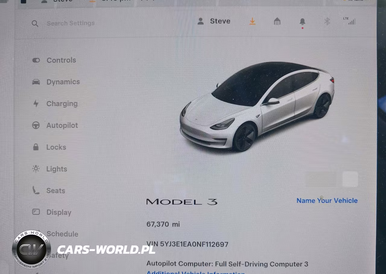 2022 Tesla Model 3 Rear-Wheel Drive VIN:5YJ3E1EA0NF112697 - 15