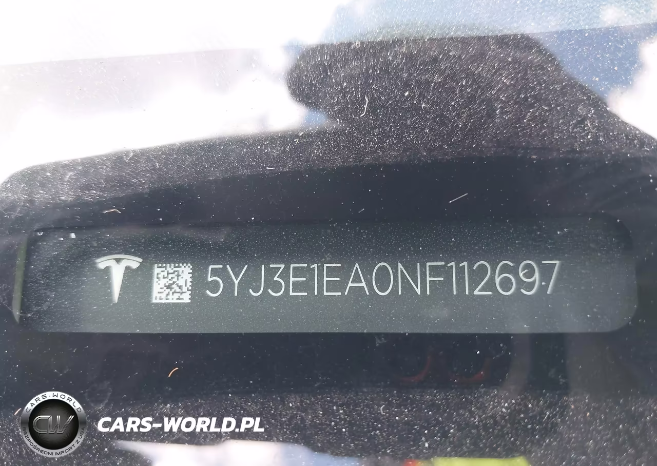 2022 Tesla Model 3 Rear-Wheel Drive VIN:5YJ3E1EA0NF112697 - 19