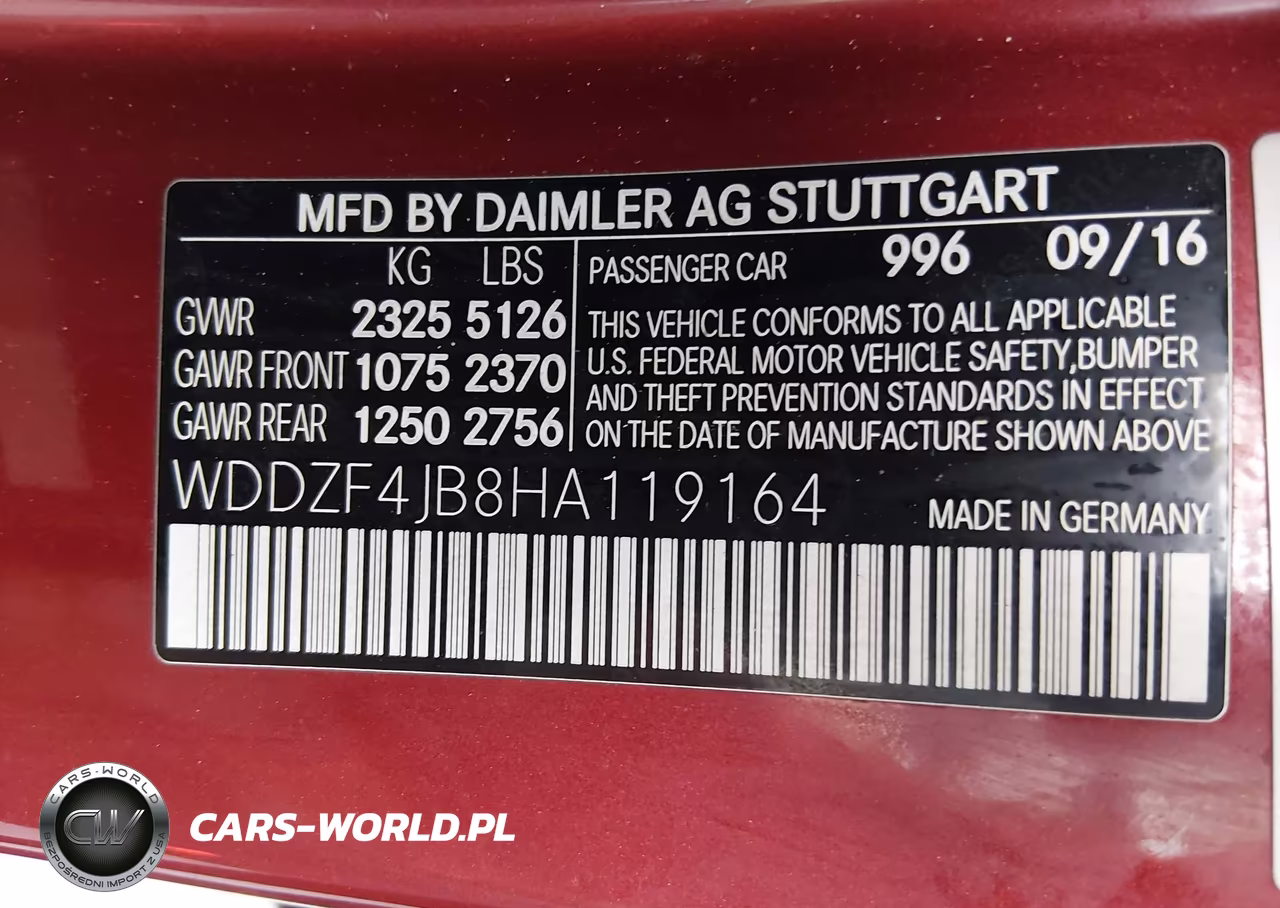 2017 Mercedes-Benz E 300 VIN:WDDZF4JB8HA119164 - 9