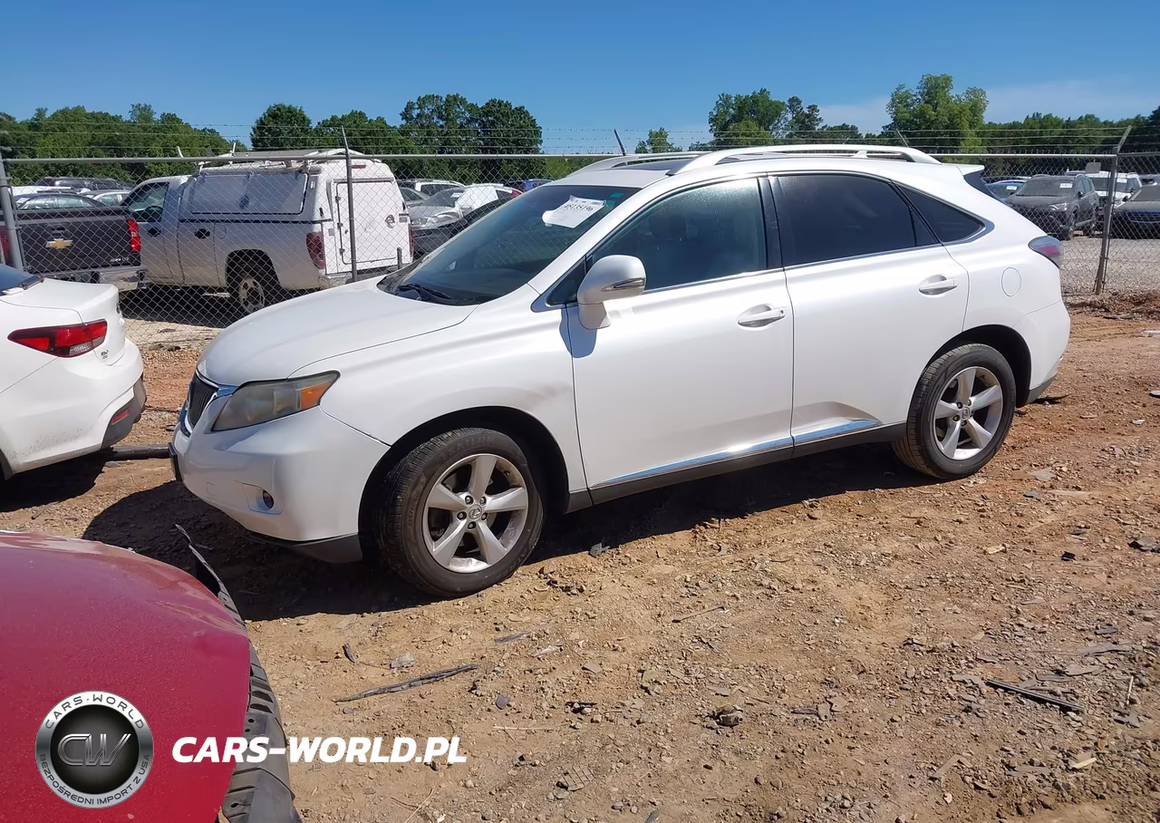 2010 Lexus Rx 350 VIN:2T2BK1BA5AC010847 - 2