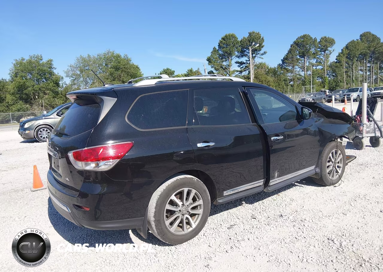 2014 Nissan Pathfinder Sl VIN:5N1AR2MN7EC616260 - 4