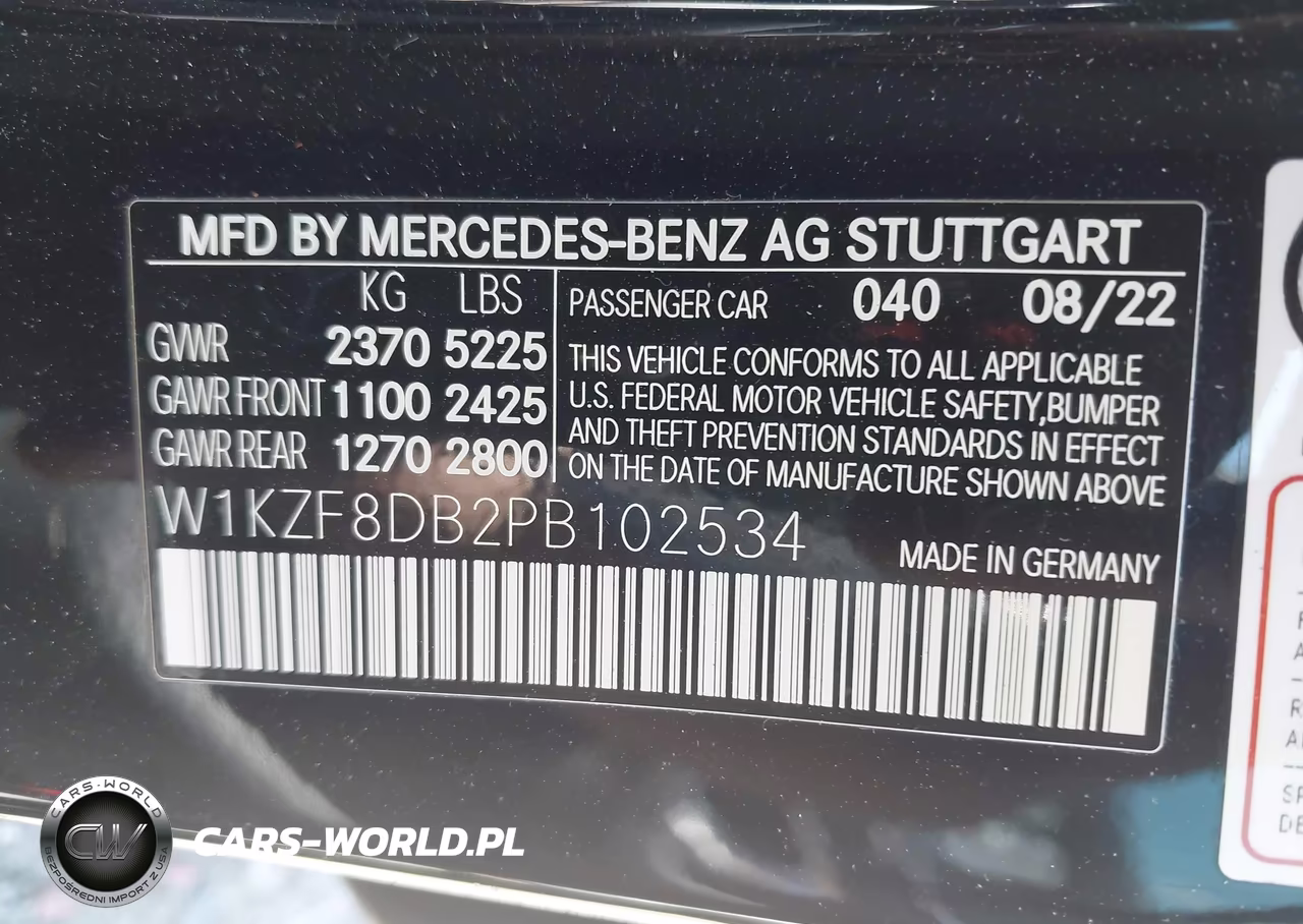 2023 Mercedes-Benz E 350 VIN:W1KZF8DB2PB102534 - 9