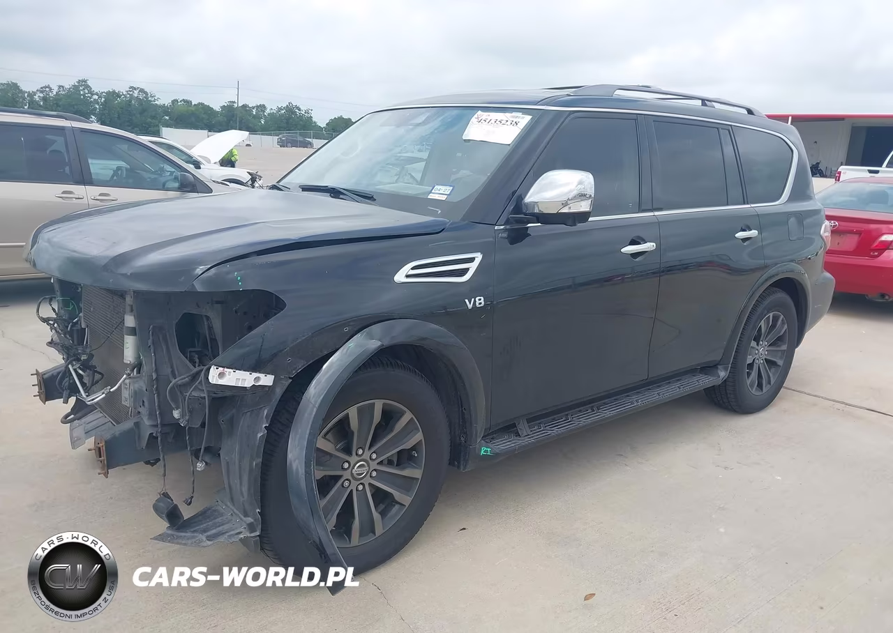 2020 Nissan Armada Platinum 2Wd VIN:JN8AY2ND6L9112598 - 2
