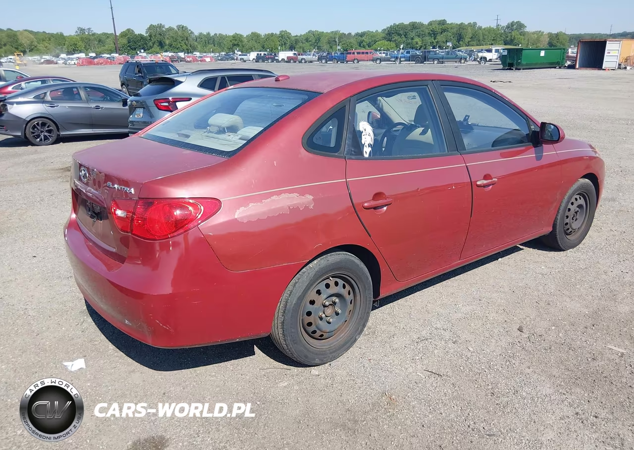 2008 Hyundai Elantra Gls-Se VIN:KMHDU46D18U291891 - 4
