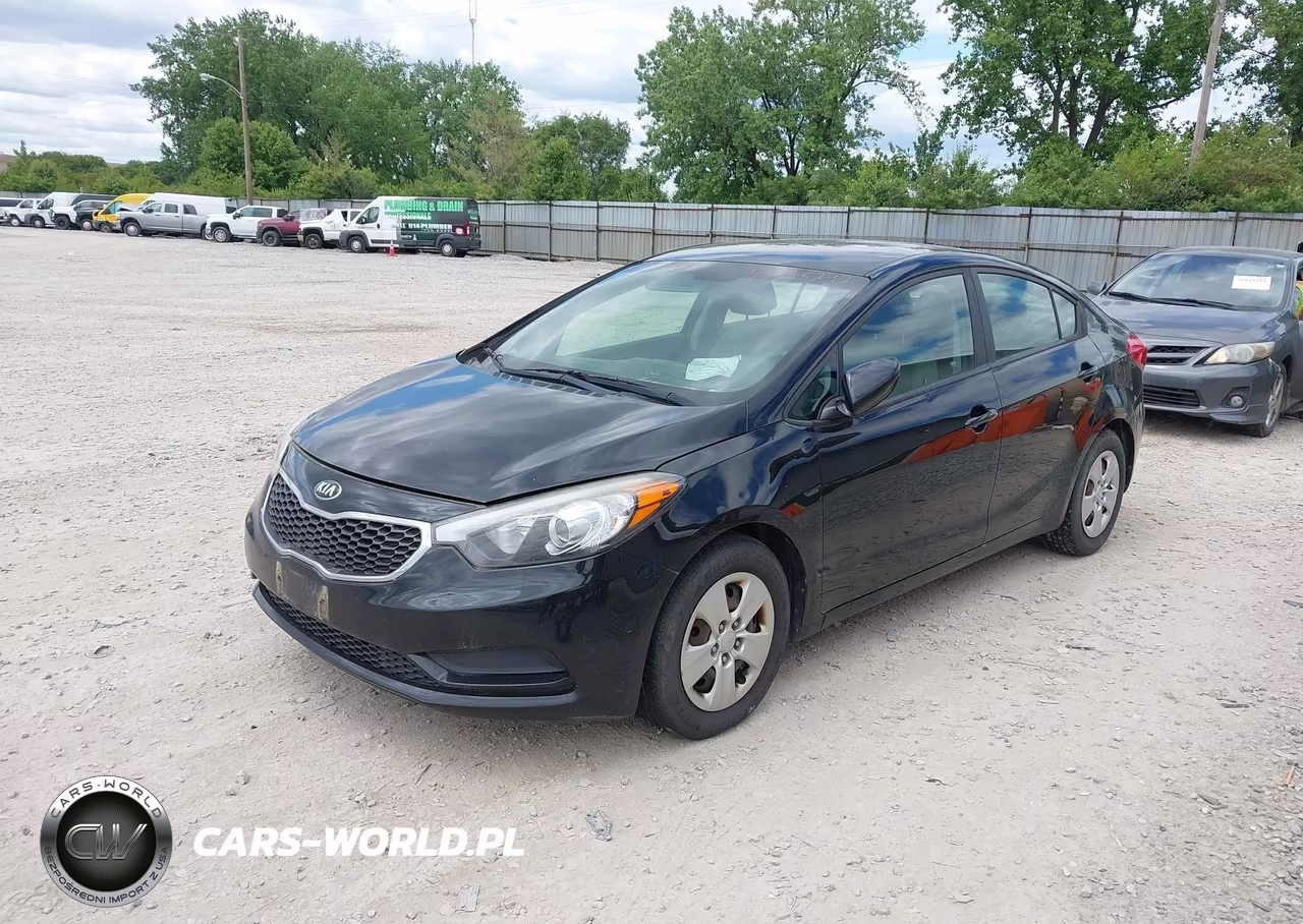 2016 Kia Forte Lx VIN:KNAFK4A6XG5575327 - 2
