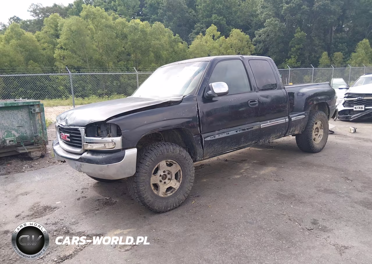 2001 GMC Sierra 1500 Sle VIN:2GTEK19T111209238 - 2