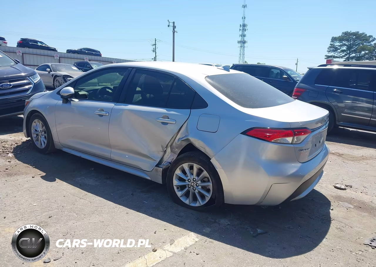 2022 Toyota Corolla Le VIN:JTDVPMAE2N3007847 - 3