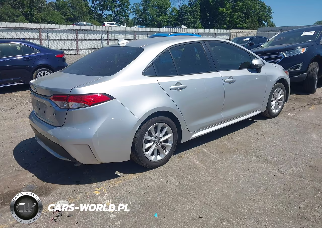 2022 Toyota Corolla Le VIN:JTDVPMAE2N3007847 - 4