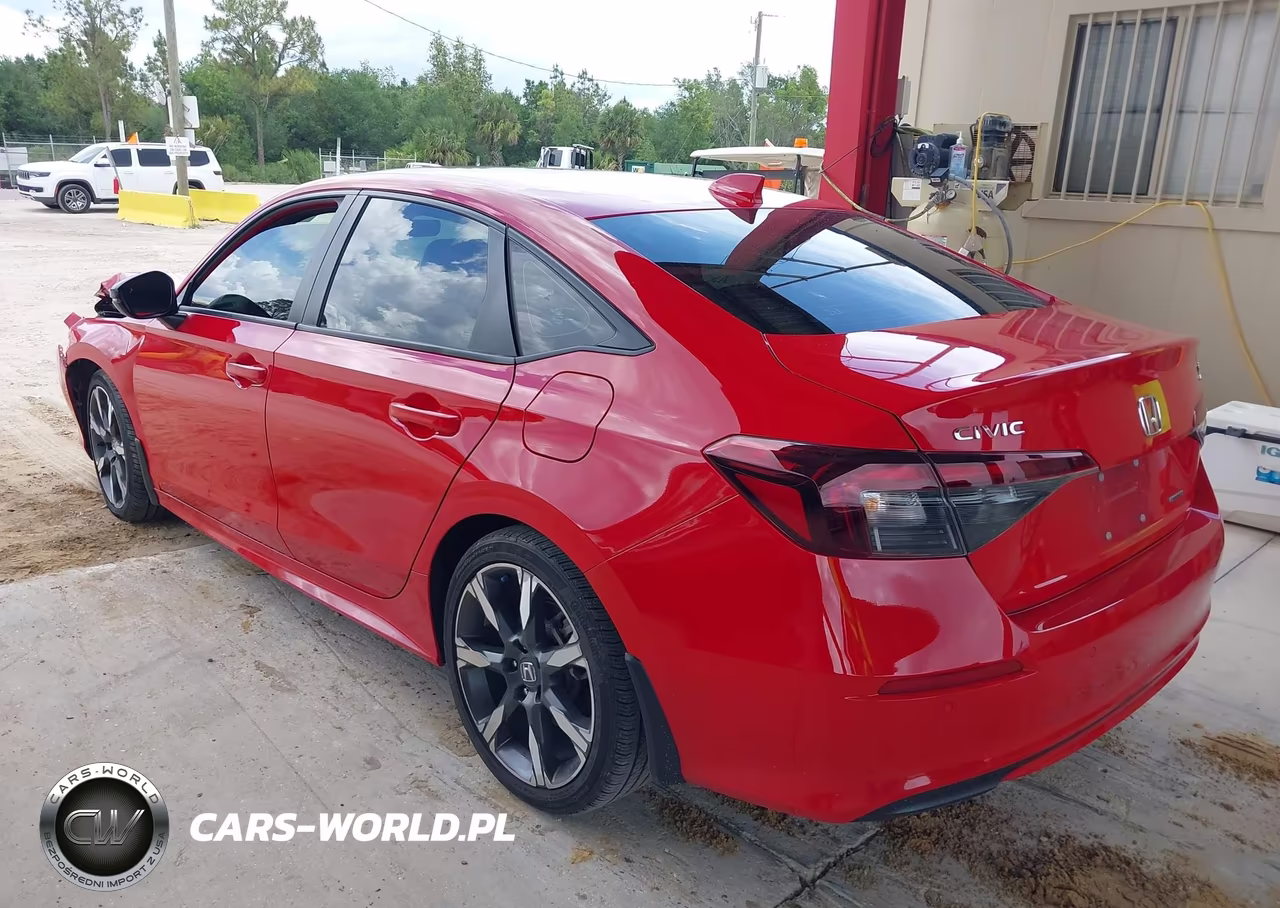 2025 Honda Civic Hybrid Sport-Sport Touring VIN:2HGFE4F81SH307421 - 3