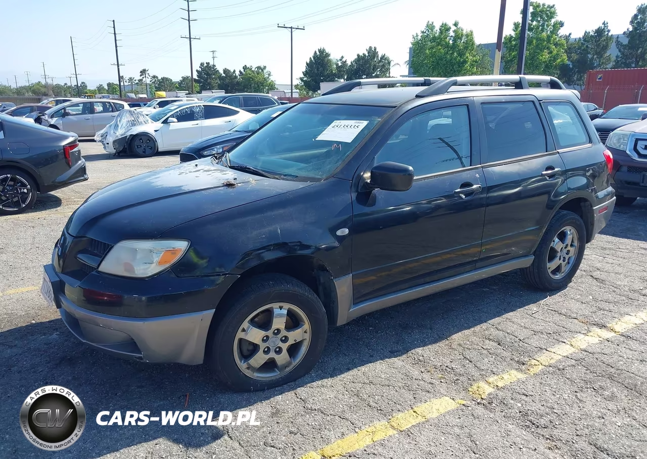 2006 Mitsubishi Outlander Ls VIN:JA4LX31F76U033280 - 2