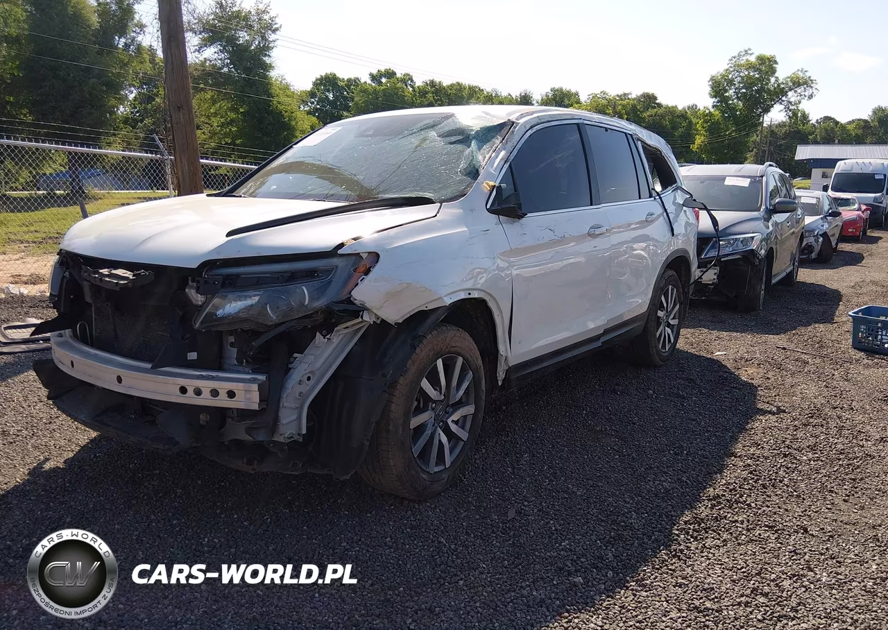 2019 Honda Pilot Ex VIN:5FNYF5H3XKB029541 - 2