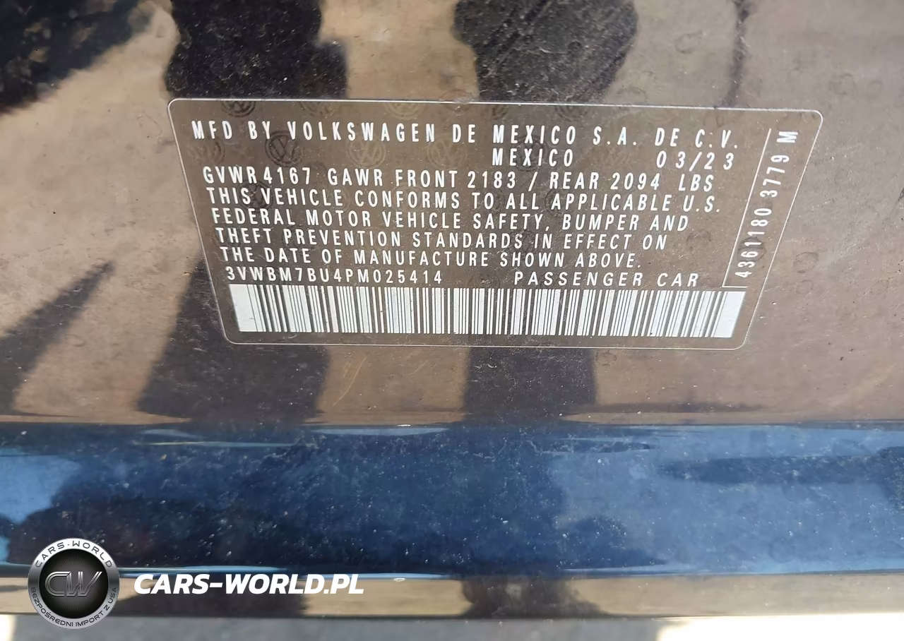 2023 Volkswagen Jetta 1.5T Sport VIN:3VWBM7BU4PM025414 - 9