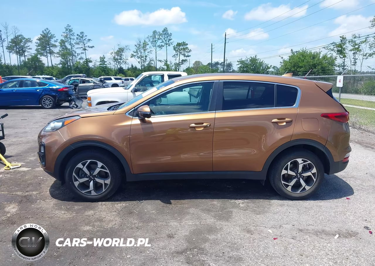 2021 Kia Sportage Lx VIN:KNDPMCAC5M7875763 - 14