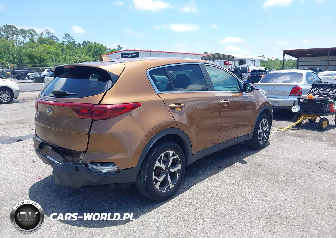2021 Kia Sportage Lx VIN:KNDPMCAC5M7875763 - 4