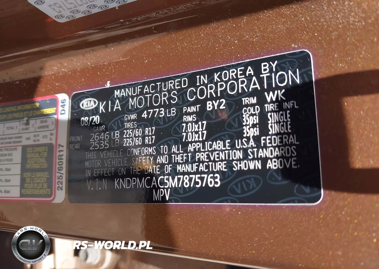 2021 Kia Sportage Lx VIN:KNDPMCAC5M7875763 - 9