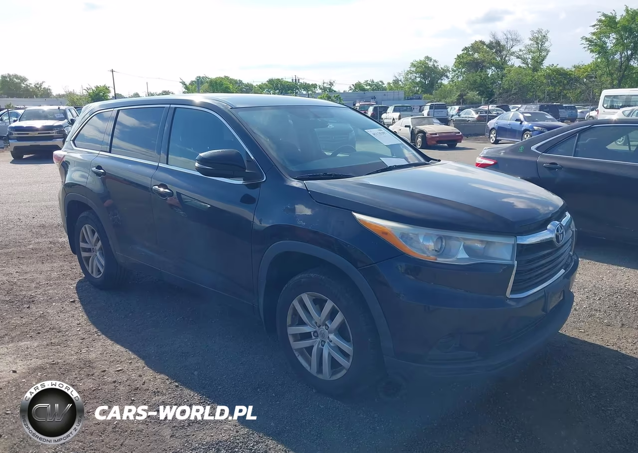 Główne zdjęcie 2014 Toyota Highlander Le V6