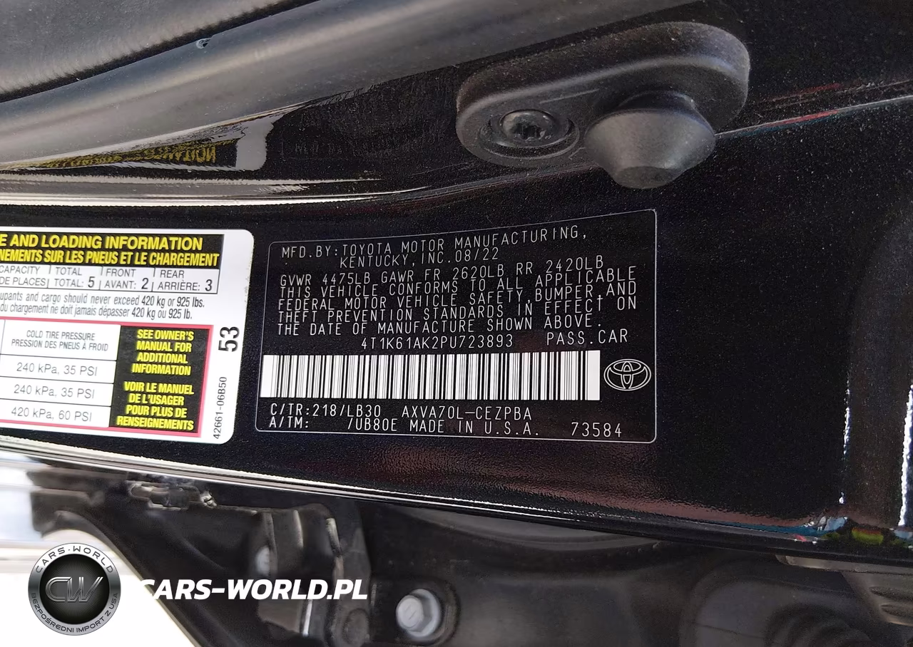 2023 Toyota Camry Xse VIN:4T1K61AK2PU723893 - 9