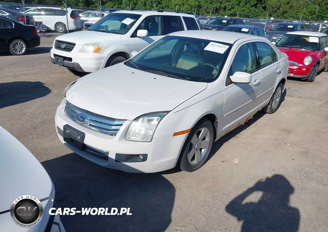2008 Ford Fusion Se VIN:3FAHP07Z58R228239 - 2