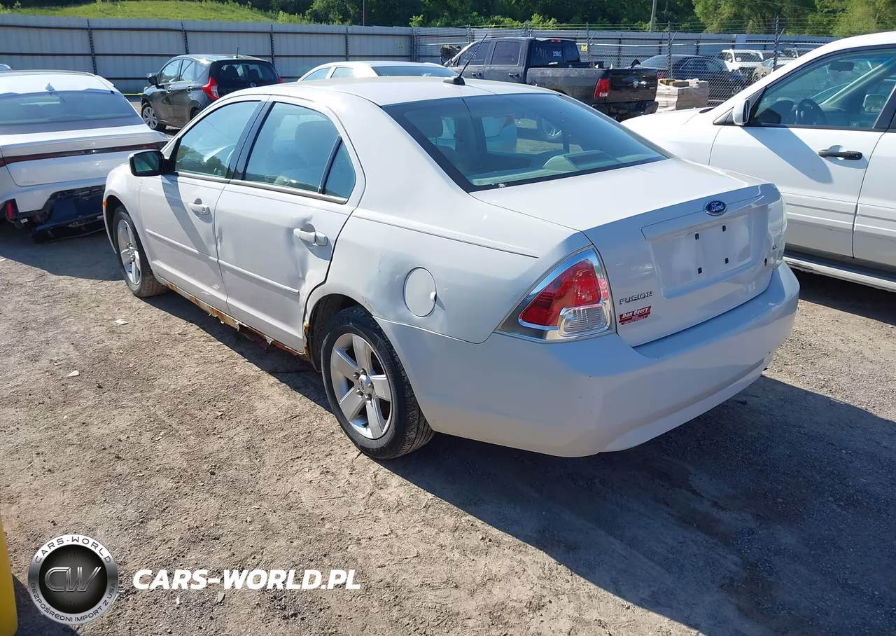 2008 Ford Fusion Se VIN:3FAHP07Z58R228239 - 3