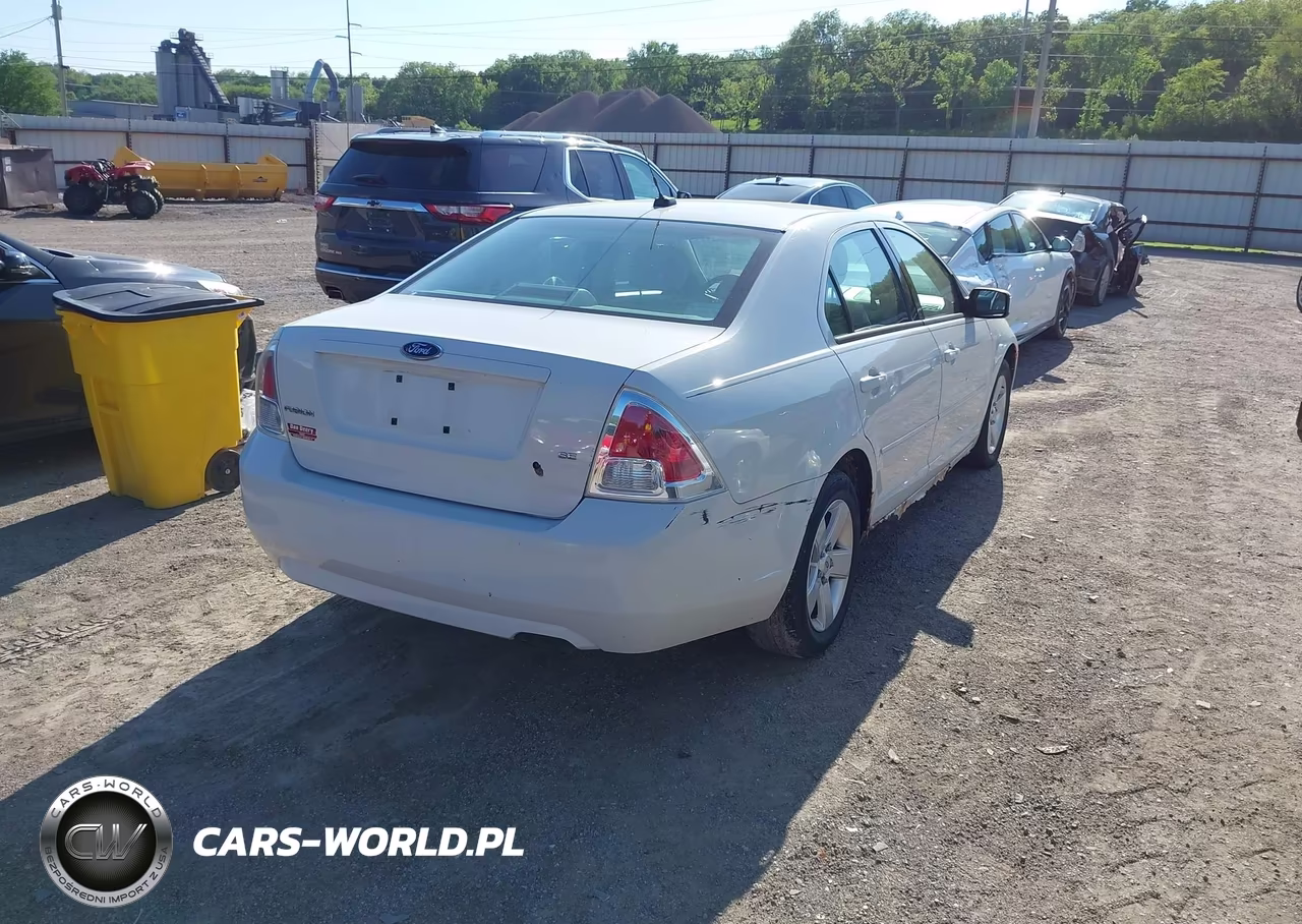 2008 Ford Fusion Se VIN:3FAHP07Z58R228239 - 4