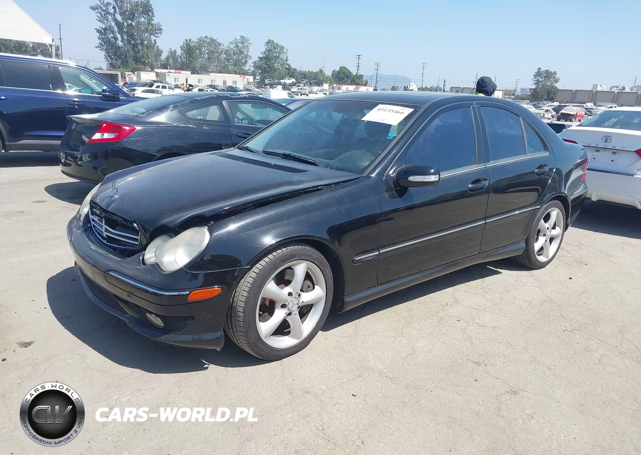 2005 Mercedes-Benz C 230 Kompressor Sport VIN:WDBRF40J65A728797 - 2