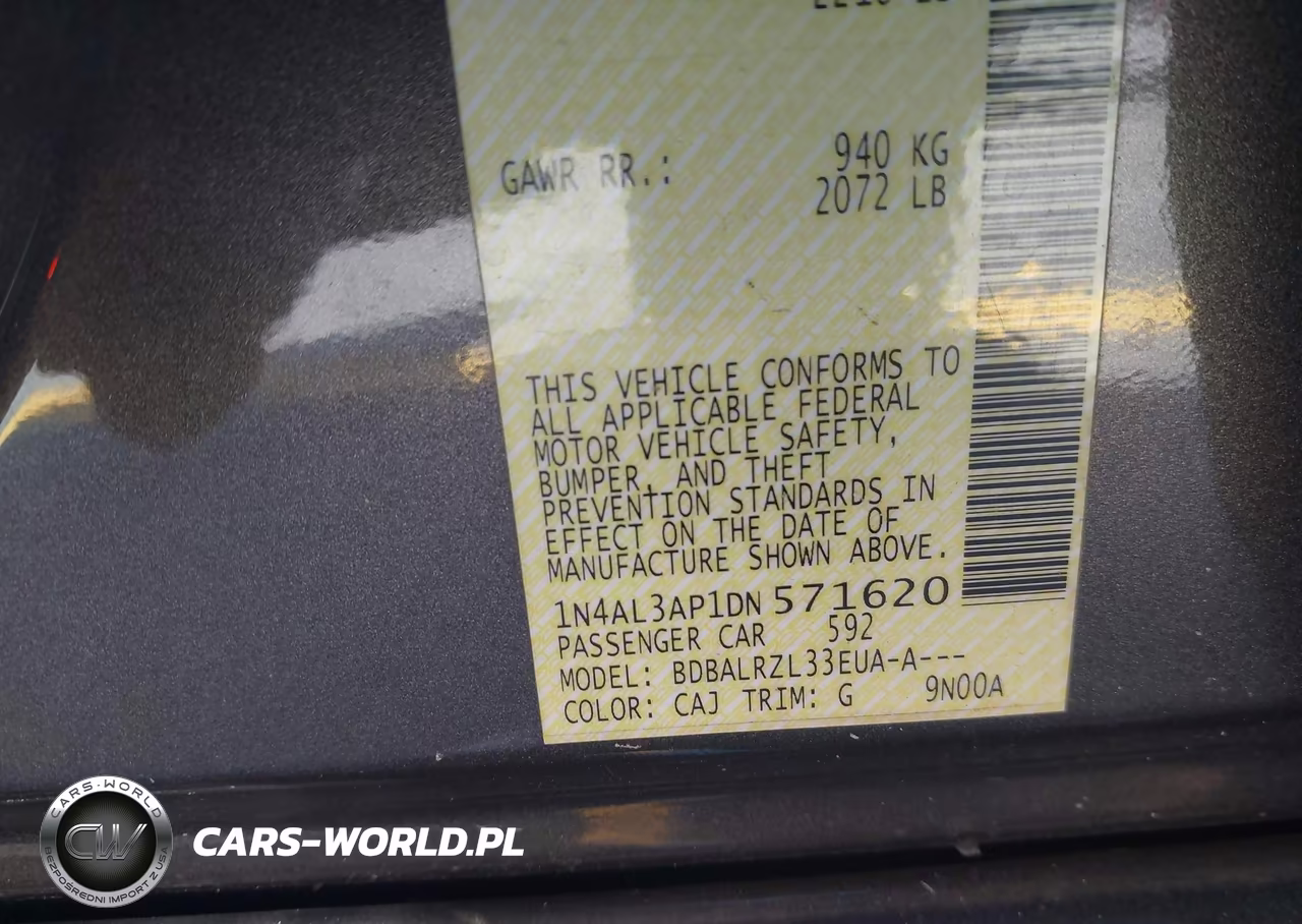 2013 Nissan Altima 2.5 S VIN:1N4AL3AP1DN571620 - 9
