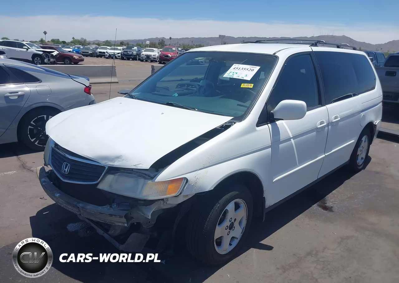 2000 Honda Odyssey Ex VIN:2HKRL1878YH587522 - 2