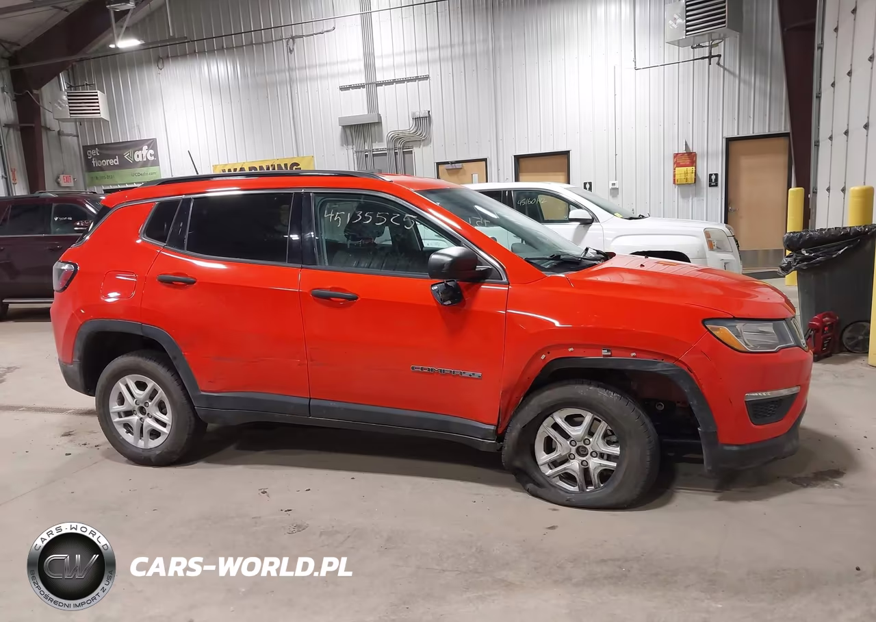 2021 Jeep Compass Sport 4X4 VIN:3C4NJDAB1MT504284 - 13