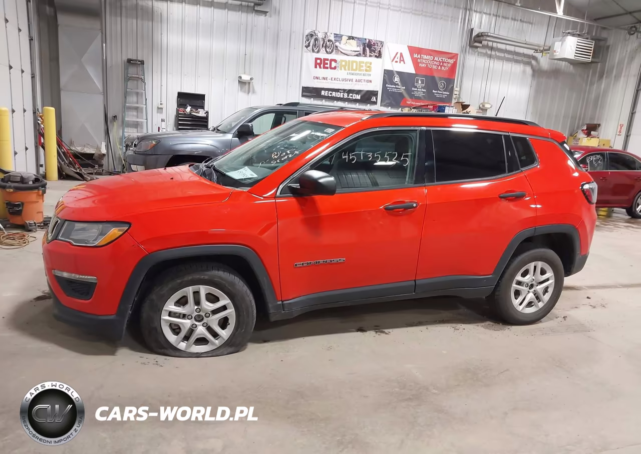 2021 Jeep Compass Sport 4X4 VIN:3C4NJDAB1MT504284 - 14