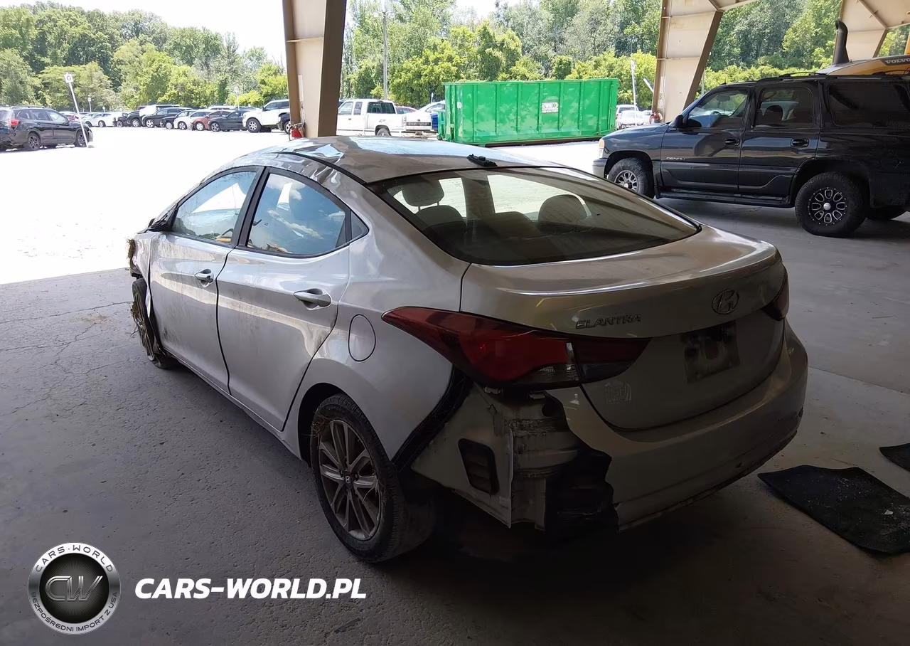 2016 Hyundai Elantra Se VIN:5NPDH4AE7GH781639 - 3
