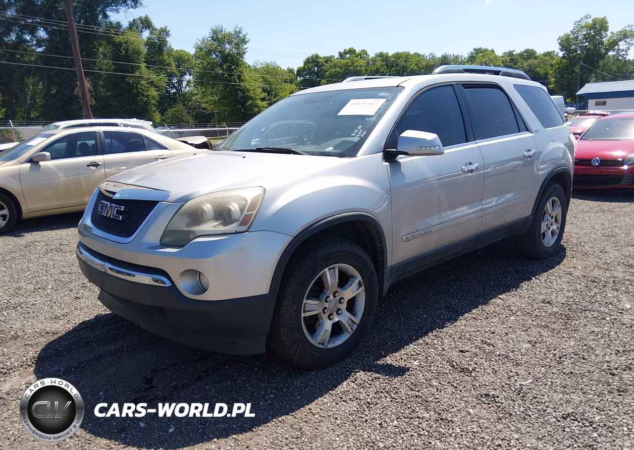 2008 GMC Acadia Slt-2 VIN:1GKER33748J261521 - 2