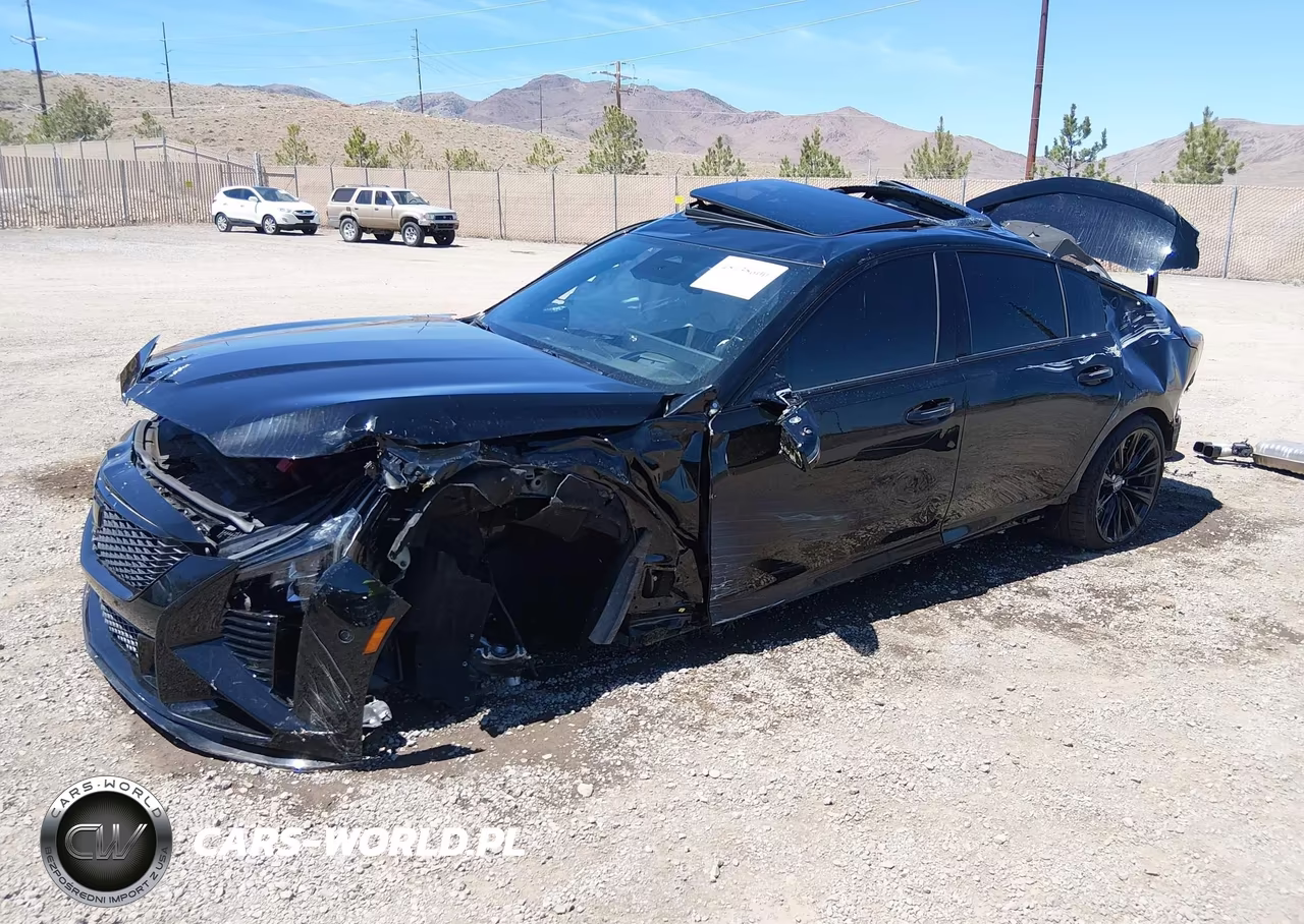 2025 Cadillac Ct5-V V-Series Blackwing Rwd VIN:1G6D35R69S0810407 - 2