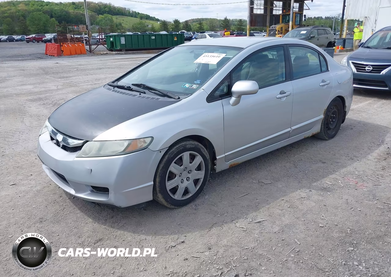 2010 Honda Civic Lx VIN:2HGFA1F5XAH317735 - 2