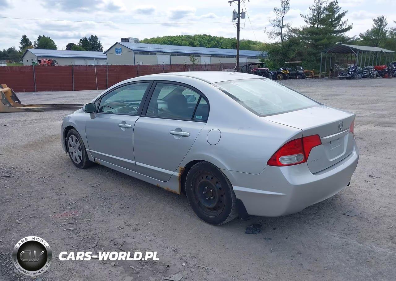 2010 Honda Civic Lx VIN:2HGFA1F5XAH317735 - 3