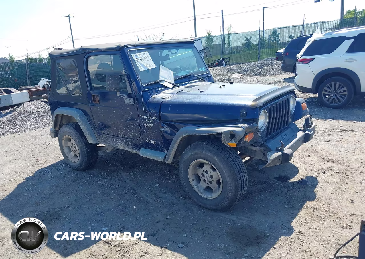 2000 Jeep Wrangler Sport VIN:1J4FA49SXYP774188 - 1