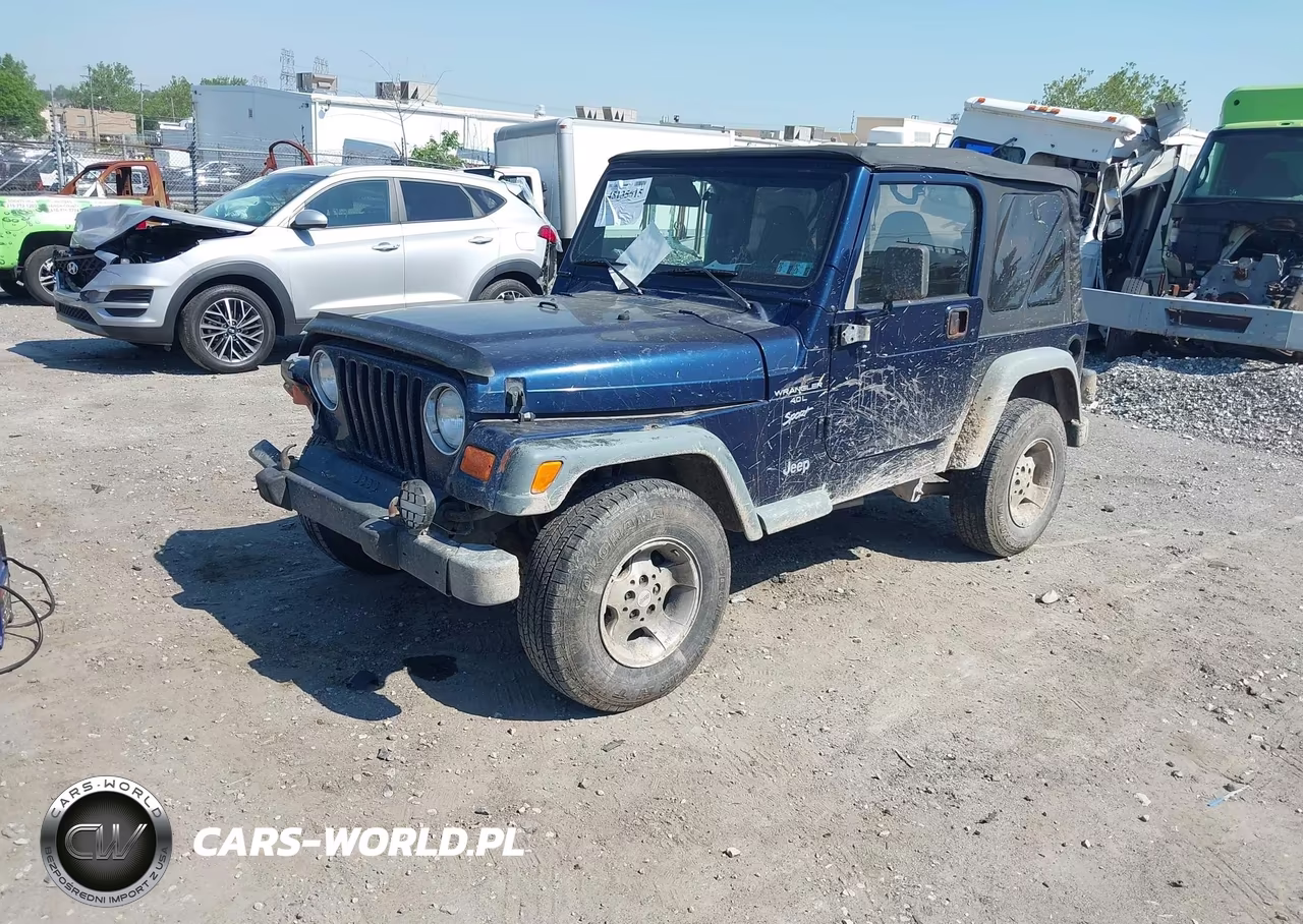 2000 Jeep Wrangler Sport VIN:1J4FA49SXYP774188 - 2