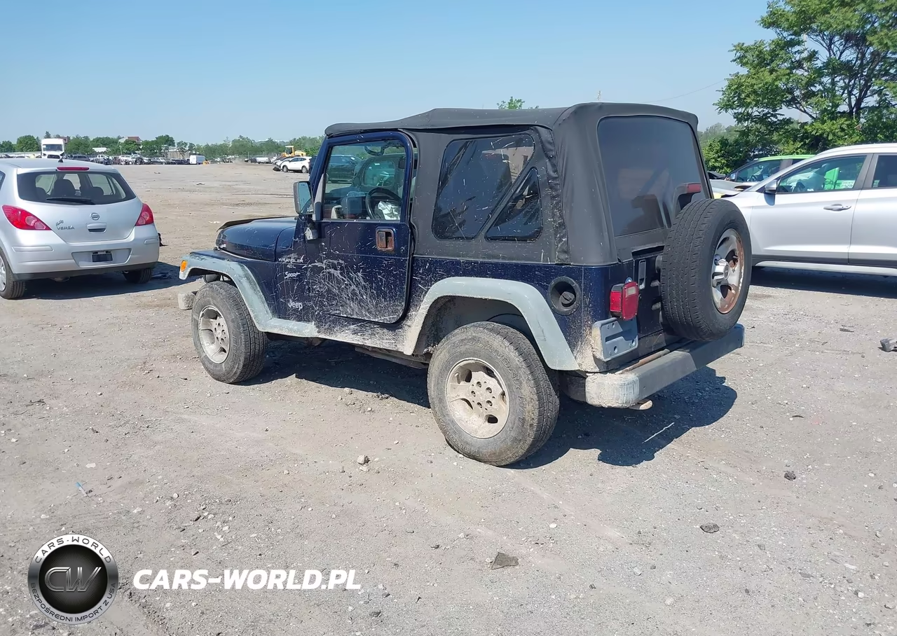 2000 Jeep Wrangler Sport VIN:1J4FA49SXYP774188 - 3