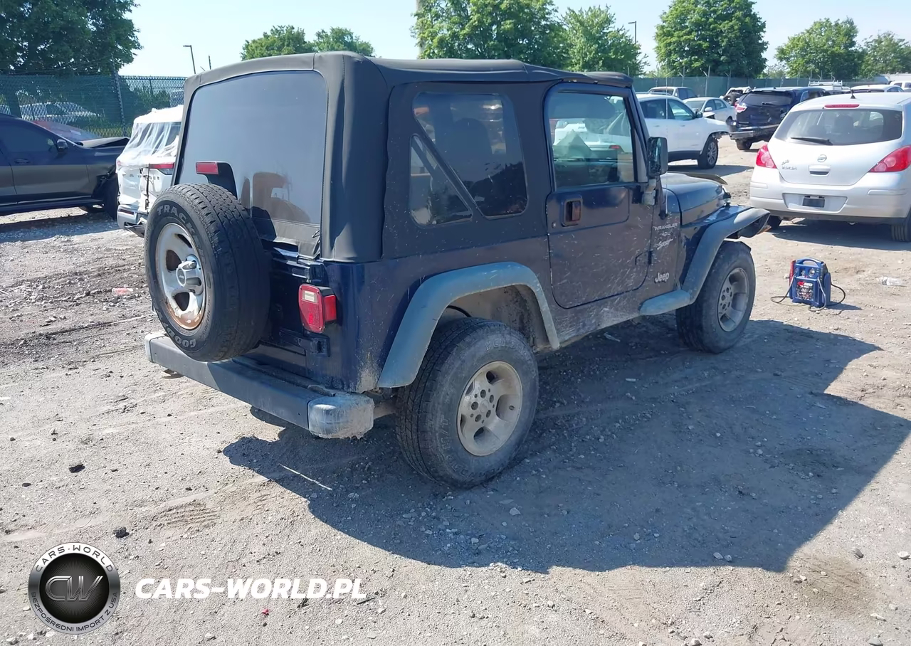 2000 Jeep Wrangler Sport VIN:1J4FA49SXYP774188 - 4