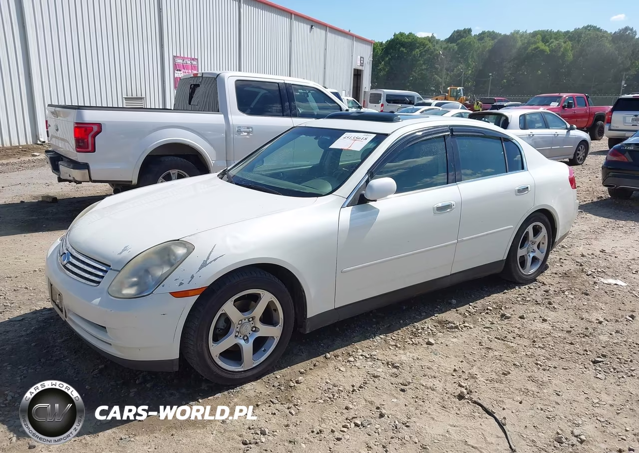2003 Infiniti G35 Luxury Leather VIN:JNKCV51EX3M322663 - 2